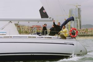 Corporate sailing regatta